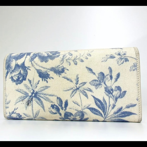 Gucci canvas ribbon Marmont wallet on chain - Picture 5 of 16